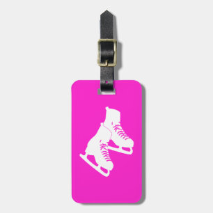 Eis-Skate-Gepäck-Umbau-Rosa Gepäckanhänger