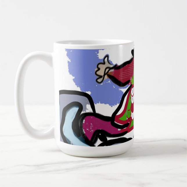 Eis-Skate Kaffeetasse (Links)