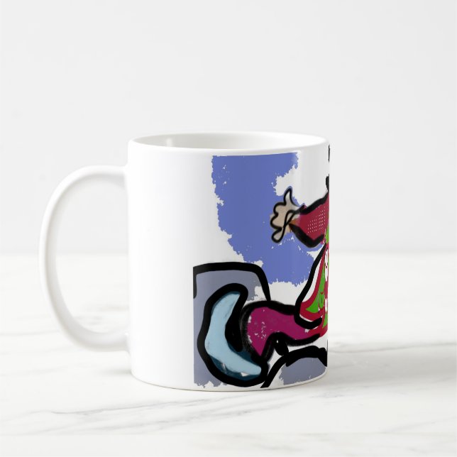 Eis-Skate Kaffeetasse (Links)