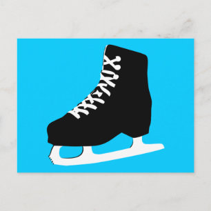 Eis-Skate Postkarte