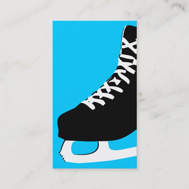 Eis-Skate Visitenkarte (Vorderseite)