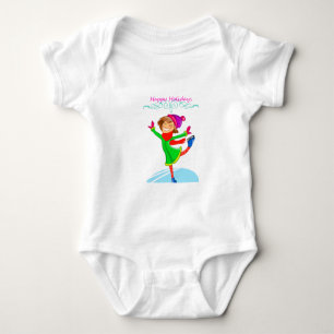 Eis Skaten Baby Jersey Bodysuit. Baby Strampler