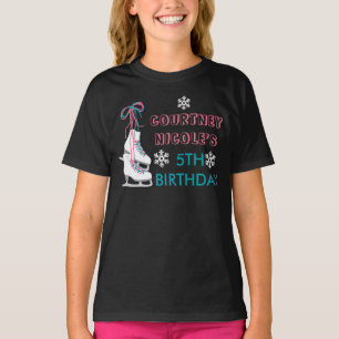 Eis Skaten Birthday Personalisiertes Shirt