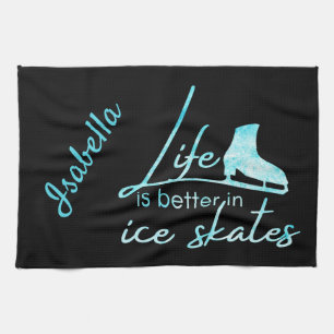 Eis Skaten Handtuch Blau Skate Lebensdauer besser