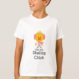 Eis-Skaten-Küken scherzt Sweatshirt T-Shirt
