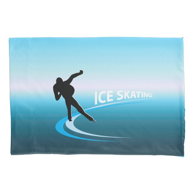 Eis Skaten Pillow Case Kissenbezug (Vorderseite)