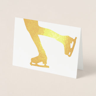 Eis-Skater Folienkarte