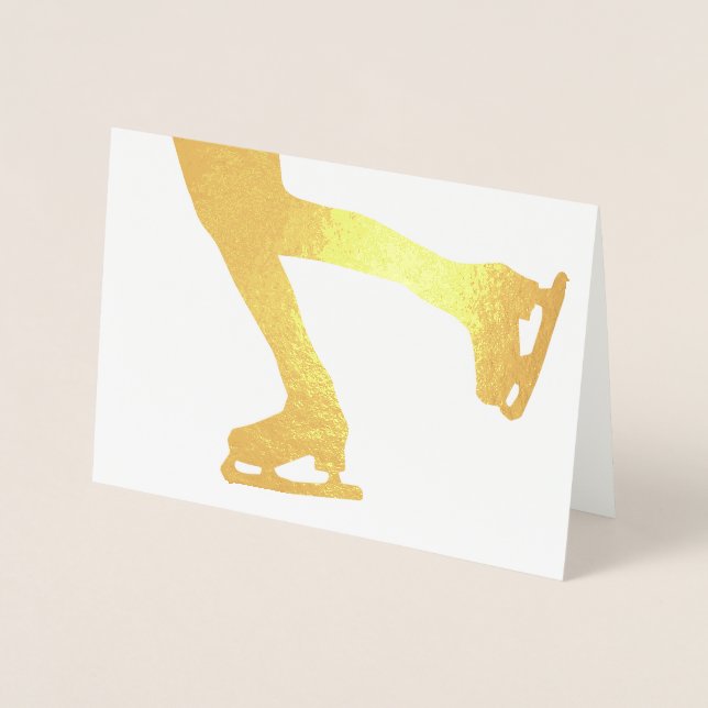 Eis-Skater Folienkarte (Vorderseite)