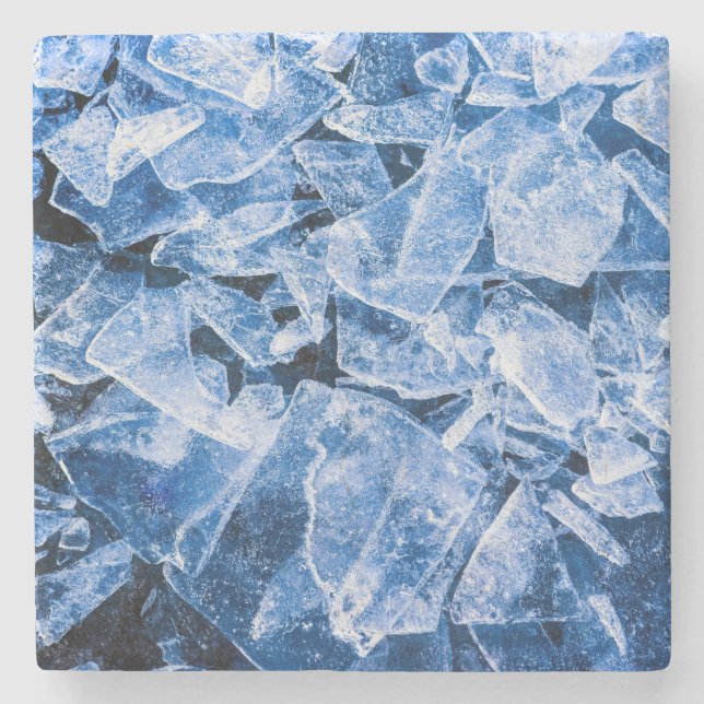 Eis Steinuntersetzer (Vorderseite)