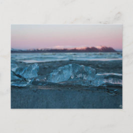 Eis und Berge, Postkarte