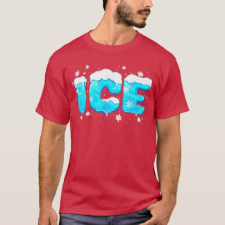 Eis- und Feuer-Paar-Familien-Halloween-Kostüm Männ T-Shirt