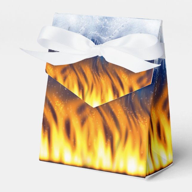 Eis und Flamme Geschenkschachtel (Vorderseite)