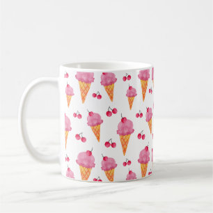 Eis und Kirschen Tasse