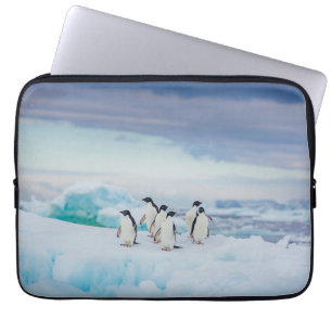 Eis und Schnee   Adelie Penguins Antarktis Laptopschutzhülle
