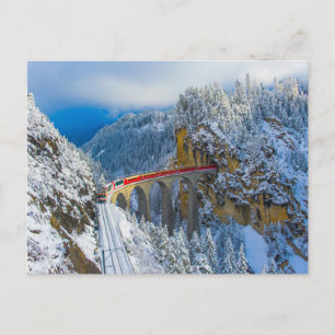 Eis und Schnee   Bernina Express, Schweiz Postkarte