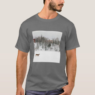 Eis und Schnee   Deh in Snow Quebec, Kanada T-Shirt