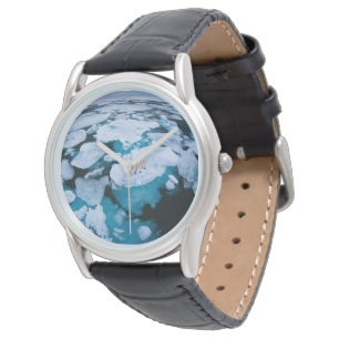 Eis und Schnee   Eisbär, arktischer Ozean, Svalbar Armbanduhr