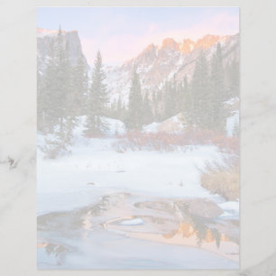 Eis und Schnee Estes Park, Colorado