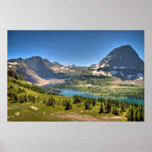 Eis und Schnee   Glacier National Park, Montana Poster