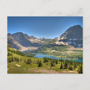 Eis und Schnee   Glacier National Park, Montana Postkarte