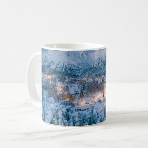 Eis und Schnee   Graubunden, Engadin, Schweiz Kaffeetasse