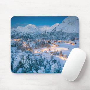 Eis und Schnee   Graubunden, Engadin, Schweiz Mousepad
