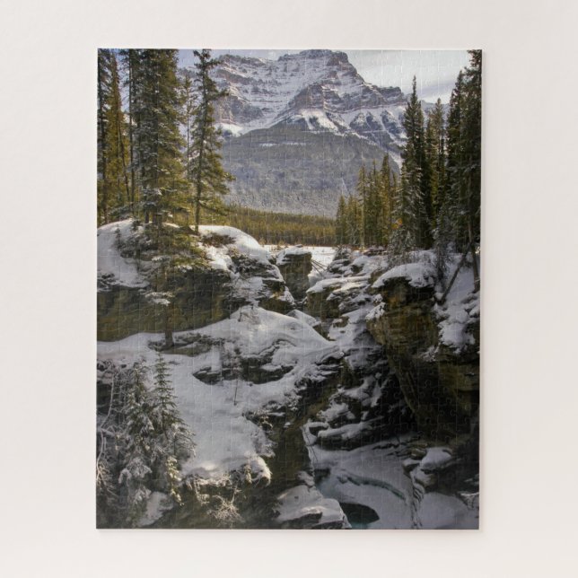 Eis und Schnee | Jasper National Park Alberta, Kan Puzzle (Vertikal)