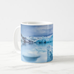 Eis und Schnee   Jokulsarlon Lagoon, Island Kaffeetasse