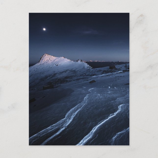 Eis und Schnee | Kiso-Komagatake-Hochebene, Japani Postkarte (Vorderseite)