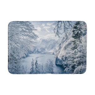 Eis und Schnee Königssee, Deutschland Badematte