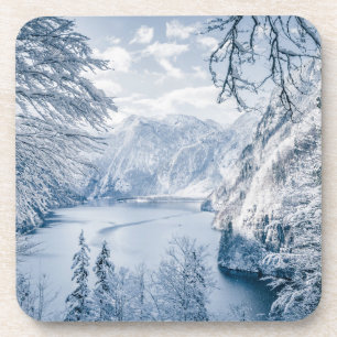 Eis und Schnee   Königssee, Deutschland Getränkeuntersetzer