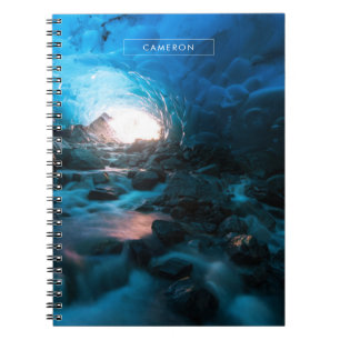 Eis und Schnee   Mendenhall Glacier, Juneau, Alask Notizblock