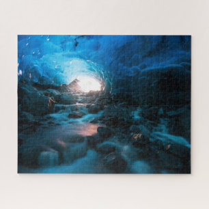 Eis und Schnee   Mendenhall Glacier, Juneau, Alask Puzzle