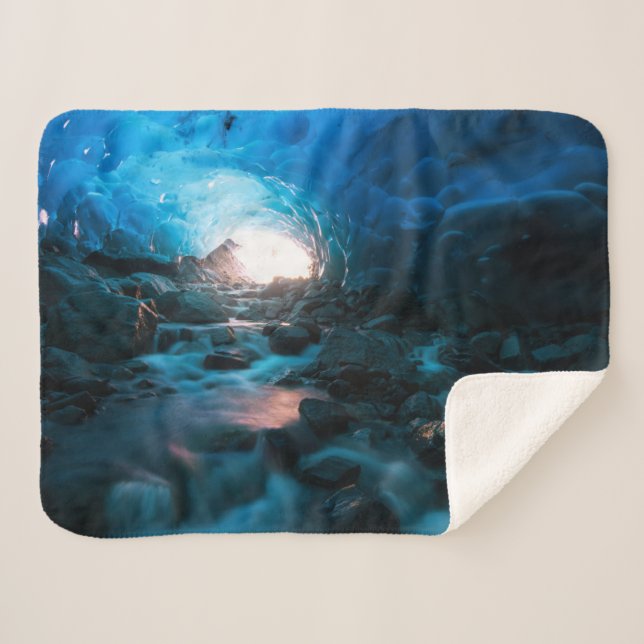 Eis und Schnee | Mendenhall Glacier, Juneau, Alask Sherpadecke (Vorderseite (Horizontal))