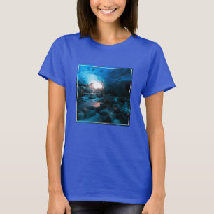 Eis und Schnee Mendenhall Glacier, Juneau, Alask T-Shirt