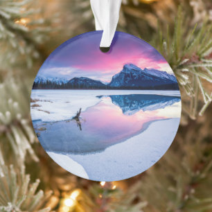 Eis und Schnee   Mt. Rundle, Kanada Ornament