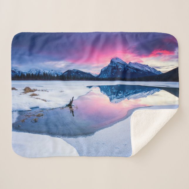 Eis und Schnee | Mt. Rundle, Kanada Sherpadecke (Vorderseite (Horizontal))