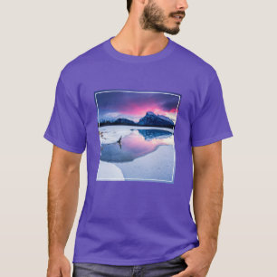 Eis und Schnee Mt. Rundle, Kanada T-Shirt