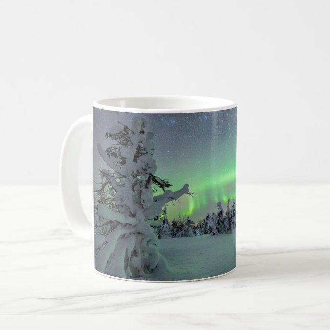 Eis und Schnee | Pallas-Yllastunturi-Nationalpark Kaffeetasse (Vorderseite Links)