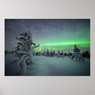 Eis und Schnee   Pallas-Yllastunturi-Nationalpark Poster