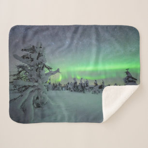 Eis und Schnee Pallas-Yllastunturi-Nationalpark Sherpadecke