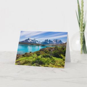 Eis und Schnee   Pehoe-See, Patagonia, Chile Karte