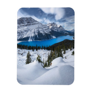 Eis und Schnee Peyto-See, Kanadische Rockies Magnet