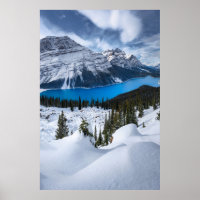 Eis und Schnee | Peyto-See, Kanadische Rockies