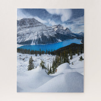Eis und Schnee | Peyto-See, Kanadische Rockies Puzzle