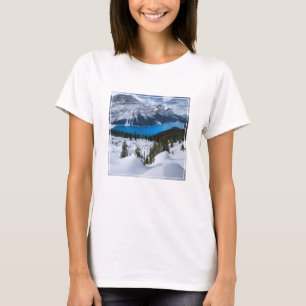 Eis und Schnee Peyto-See, Kanadische Rockies T-Shirt