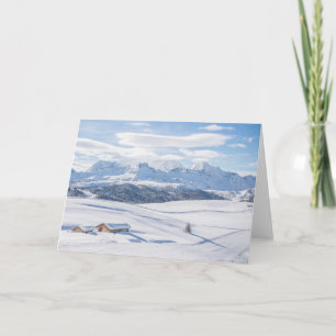 Eis und Schnee Snowscape Europäische Alpen, Ital Karte