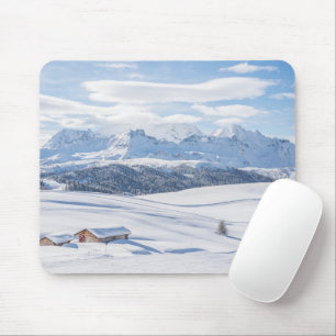 Eis und Schnee Snowscape Europäische Alpen, Ital Mousepad