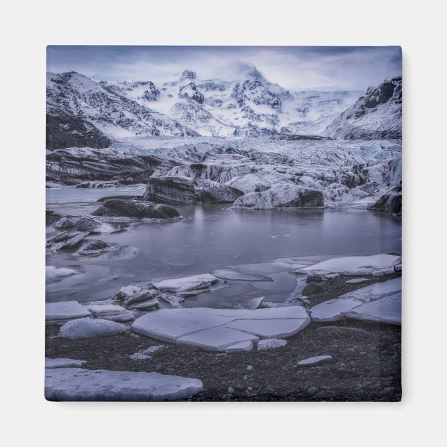 Eis und Schnee | Sólheimajökull Glacier, Island Magnet (Vorne)