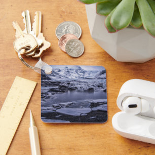 Eis und Schnee   Sólheimajökull Glacier, Island Schlüsselanhänger